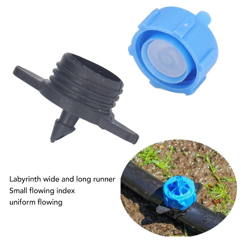 100pcs ABS Irrigation Drippers 2 L/H / 4 L/H / 8 L/H Drippers for Drip Irrigation  Garden Watering