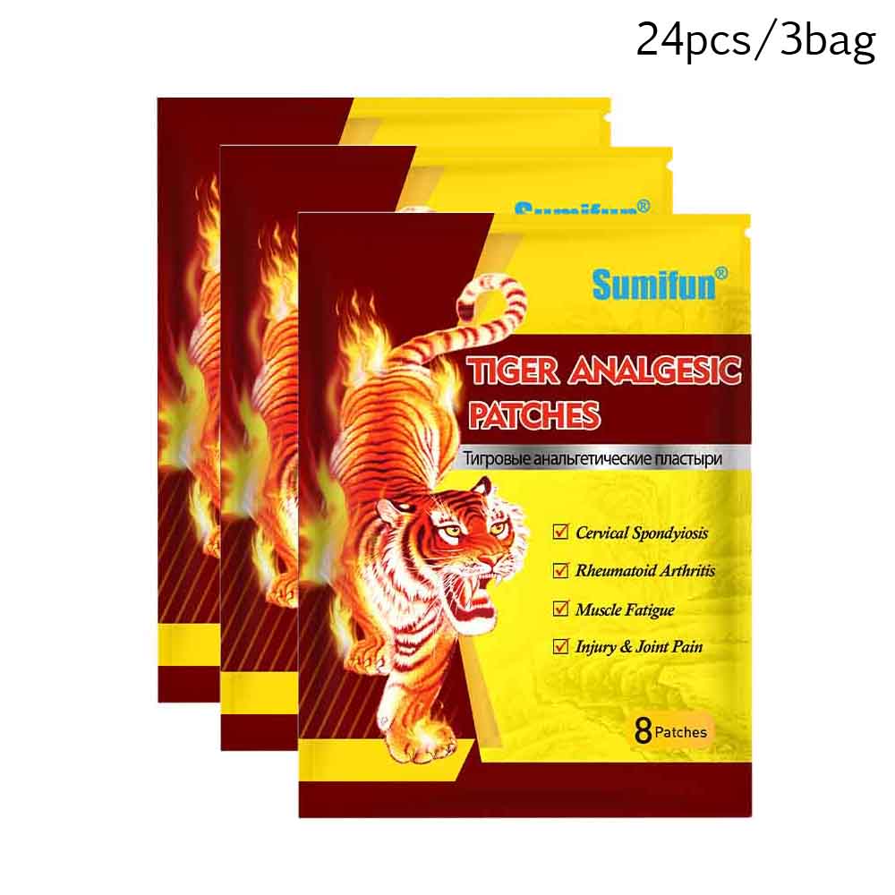 

Пластырь Sumifun от боли в суставах, пластырь для облегчения боли, пластырь от боли в суставах нижней части спины, медицинский пластырь 24pcs/3bag жёлтый