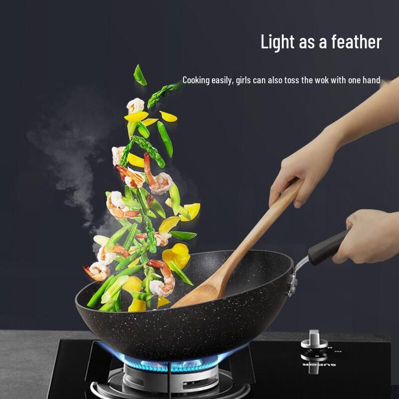 SUPOR Star Stone Non-Stick Wok, 30cm