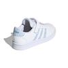 adidas Neo Grand Court Velcro Casual Low-Top Kids Sneakers Kids Sneakers White Blue Purple GW4852