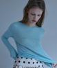 LARTIGENT L23 Slim Tencel T-Shirt(Blue)