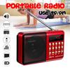 DC 5V USB Portable Radio Handheld Digital FM TF MP3 Music Player Speaker Rechargeable Wireless Recording