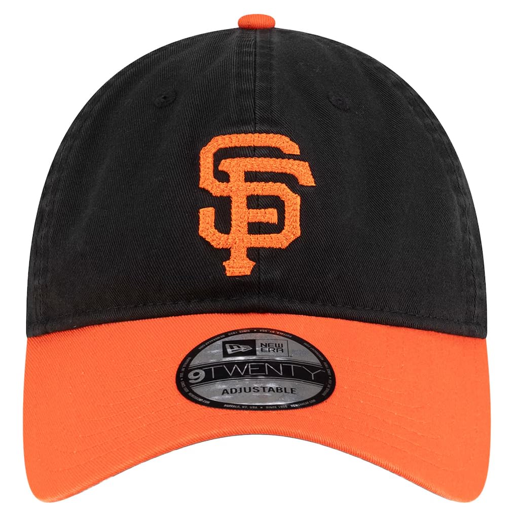 New Era OVO 9TWENTY San Francisco Giants MLB Adjustable Cap Very San Francisco Giants Size One Size Black, October's Own, Hat, 920, [Used]