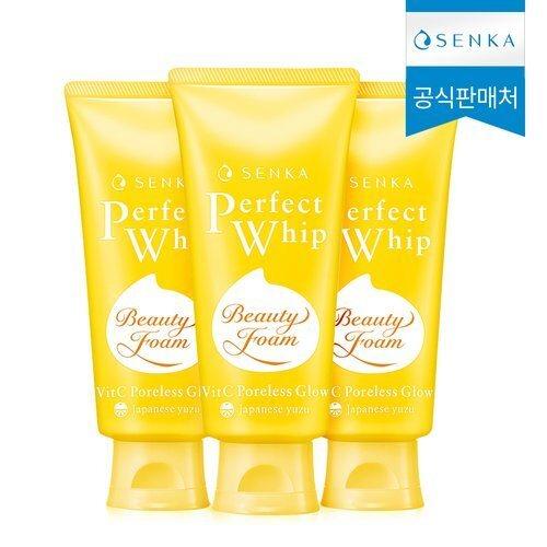 Senka Perfect Whip Vitamin C Poreless Glow 100g x 3_631104
