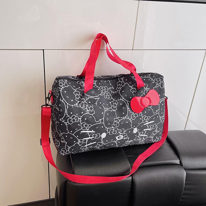New short travel bag large capacity cat tote bag shoulder bag tote bag casual sports fitness bag