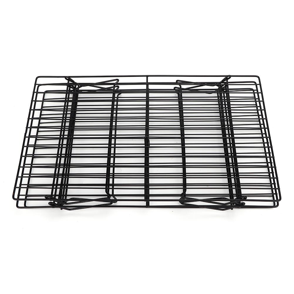 Třívrstvý nepřilnavý chladicí rošt Mřížka Pečicí plech Kuchyňský Stojan na chléb a dort Cukrářská výroba
