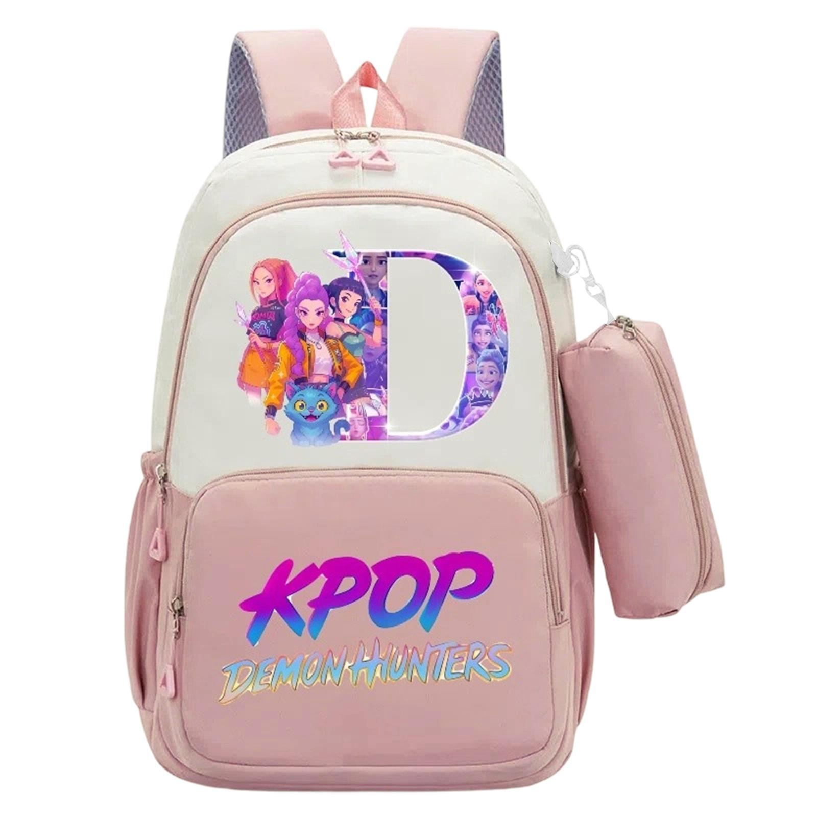 

Movie Peripheral Print Backpack, School Bag Student Campus Backpack With Pencil Case One Size