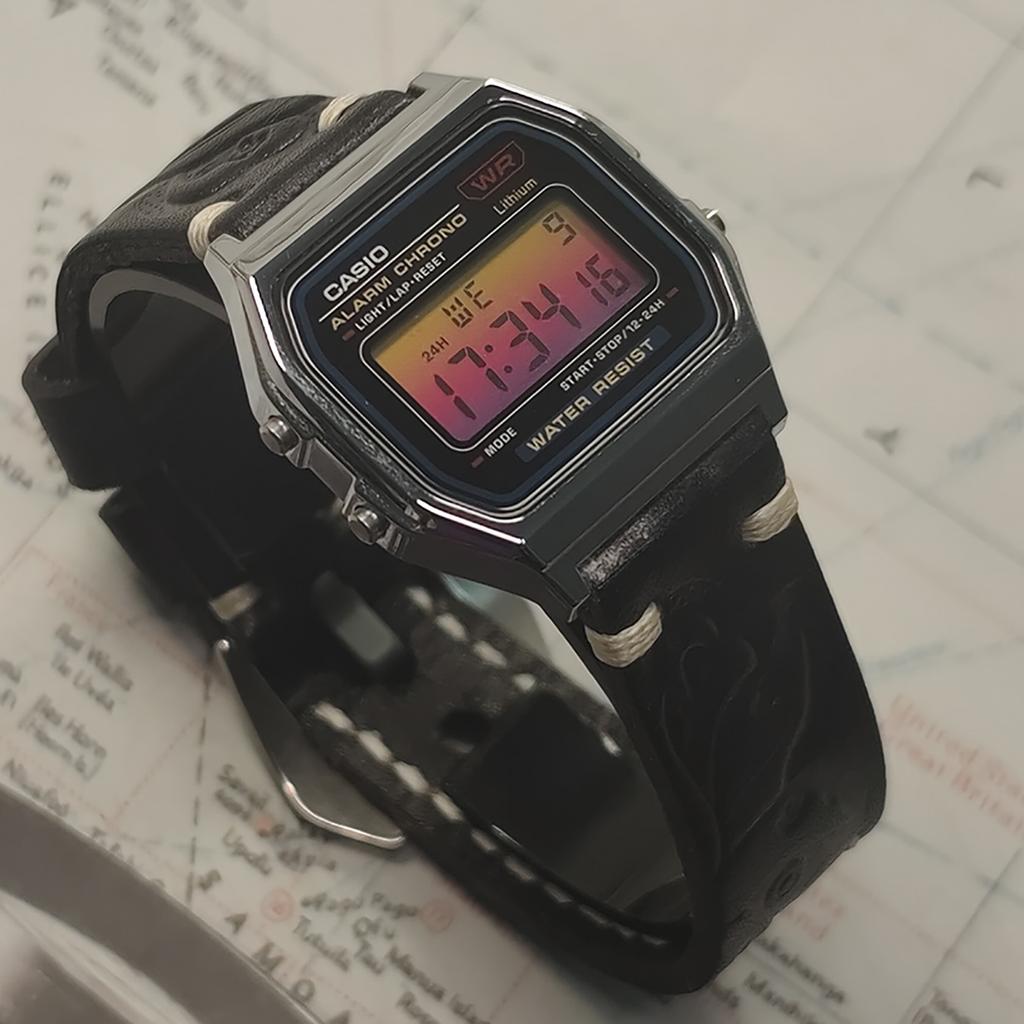 CASIO Unisex YOUTH Watch A159WA-N1D(Watch3--)