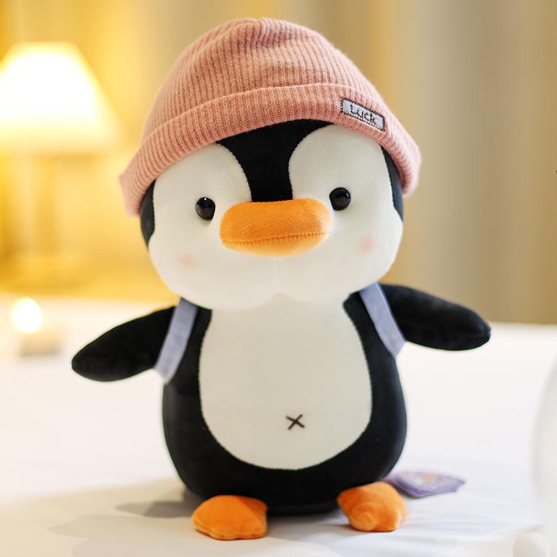 Adorable New Penguin Stuffed Toy - Perfect Sleep Comfort Gift for Girls