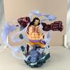 One Piece Zero Ghost Island Luffy Four Speed Monster Battle Super Battle One Piece Model Ornament Box Set Handmade