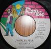 7inch Record GALAXY P  Check Yu Self None Rookie 1994 Jamaica Reggae Ska  Dub Used