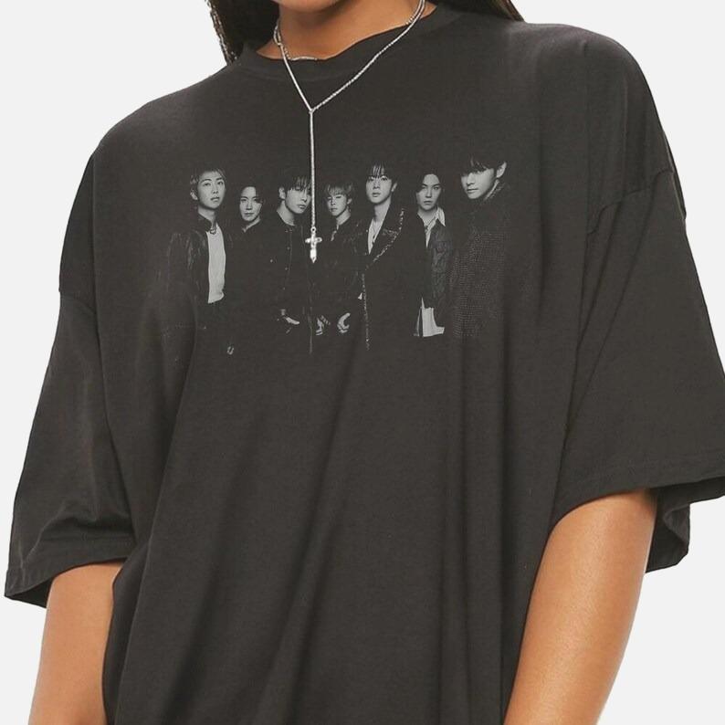 2026 BTS Fashion Men Women Vintage Top Bangtan Boys Shirt Kpop Shirt, Kpop  Arirang Album, Gifts for Fan Hip Hop Streetwear Oversized Tshirt Y2K