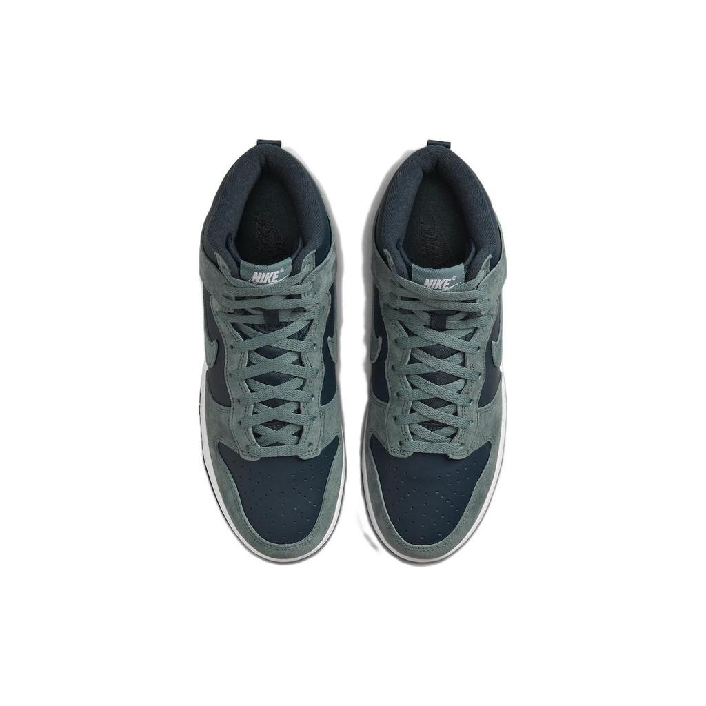 Nike Sneakers Uomo Dunk High Armory Navy Blu Petrolio Ardesia DQ7679-400