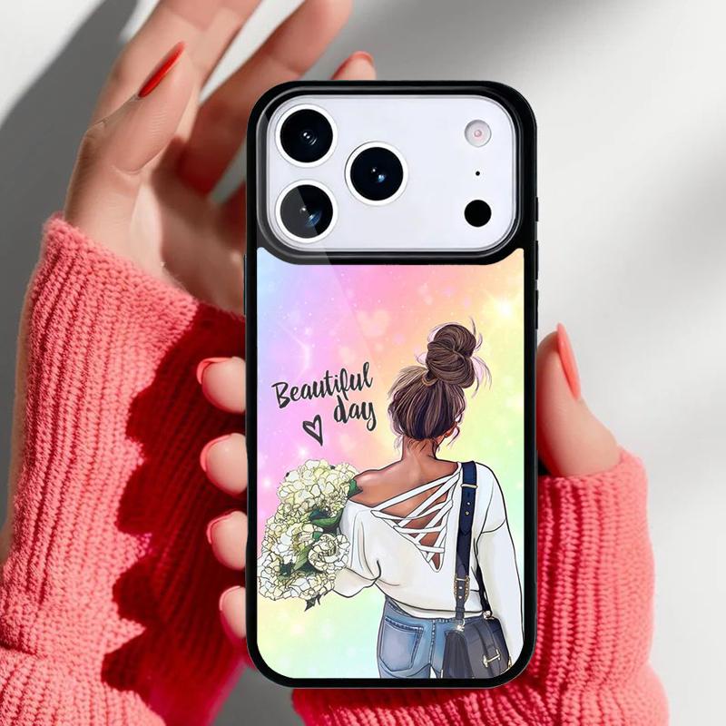Super Mom Baby Phone Case for iPhone 17 Air 16e 15 14 13 Pro Max Back Cover for 12 11 Pro Coque