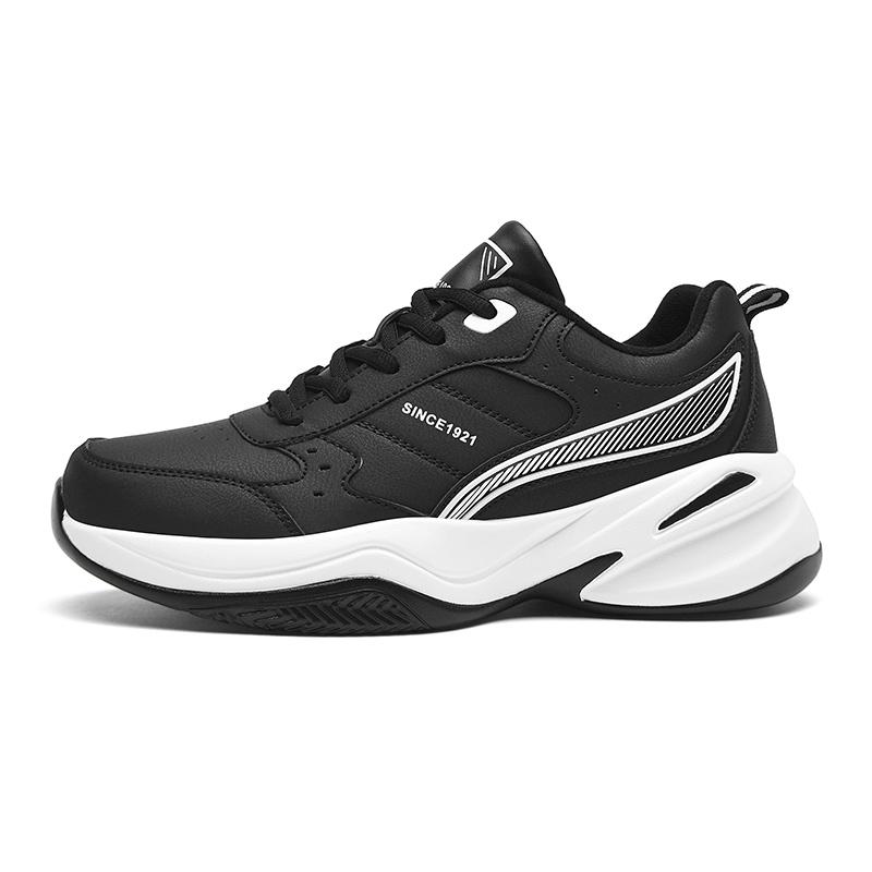 Men's winter new casual outdoor fleece-lined warmth sneakers light soft-sole speed running shoes fashion comfortable cotton shoe