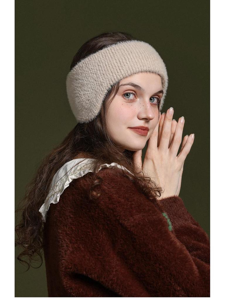 Cozy Faux Mink Earmuffs – Windproof, Coldproof & Elastic Ear Protection for Autumn/Winter