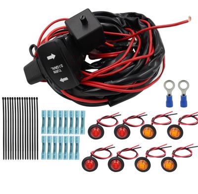 ATV UTV Street Legal Rocker Switch Turn Signal Kit For Polaris RZR Ranger Can-Am