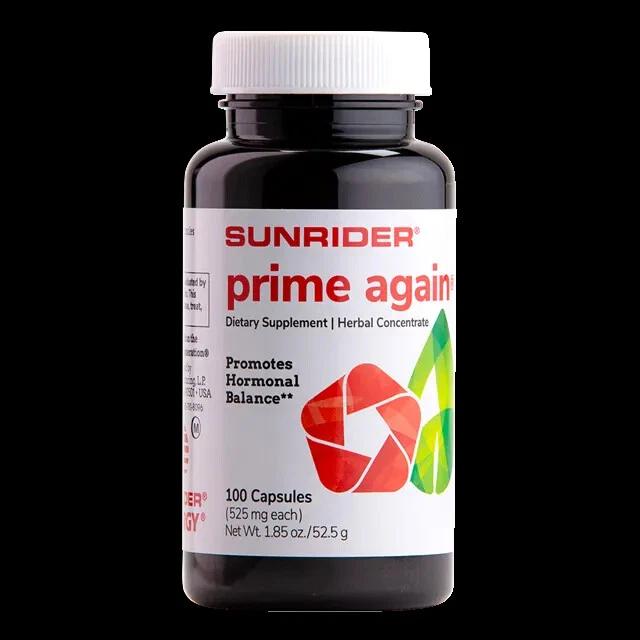 Sunrider Prime Again 100 Capsules Hormones To Mood To Sexual Function