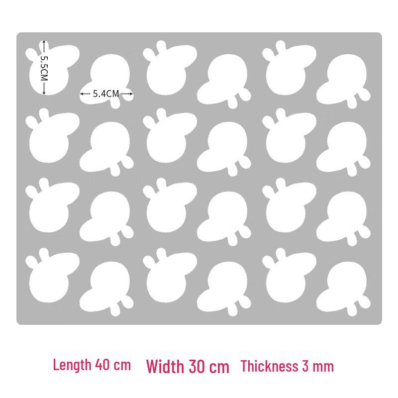 Peppa Pig Acrylic Baking Mold & Scraper Set (2-Pack)