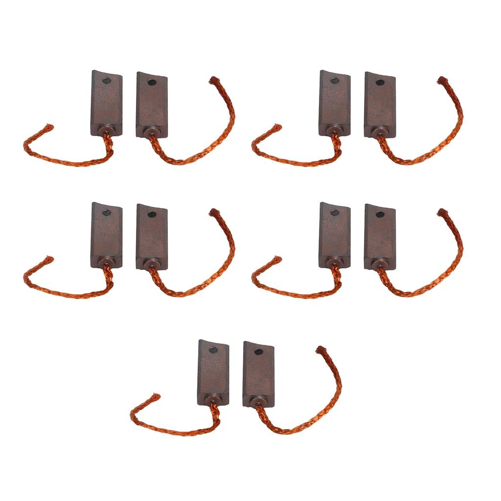 10 Pcs Alternator Regulator Brush Set RE60 RE72 Repair Kit Generator Electric Motor Brush