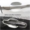Car styling for volvo s90 xc90 xc60 door bowl stainless steel door bowl decorative car accessories Car sticker