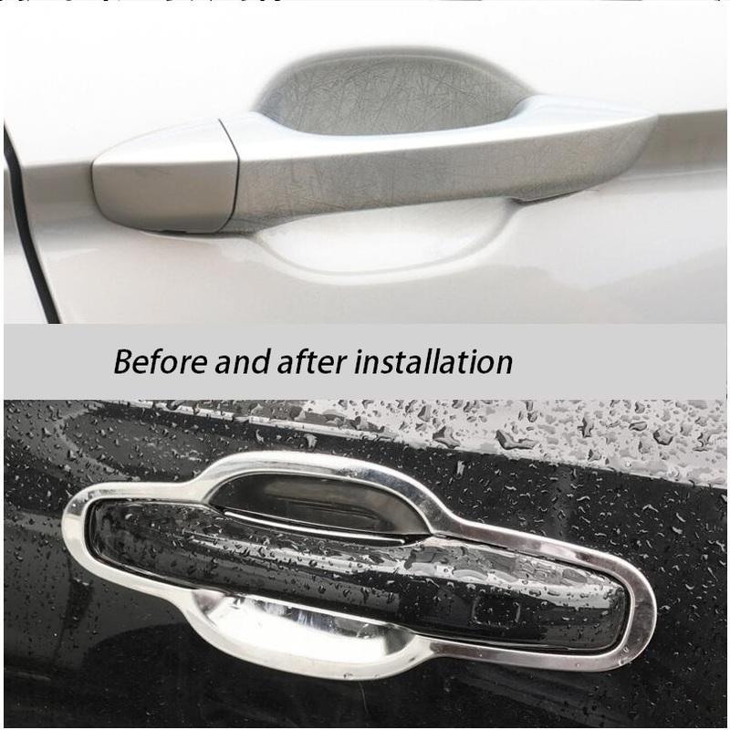 Car styling for volvo s90 xc90 xc60 door bowl stainless steel door bowl decorative car accessories Car sticker