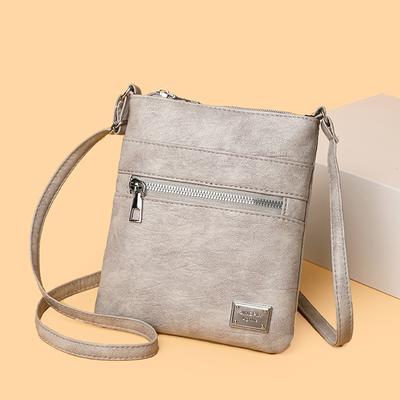 Women's Vertical Shoulder Crossbody Bag Mobile Phone Coin Wallet