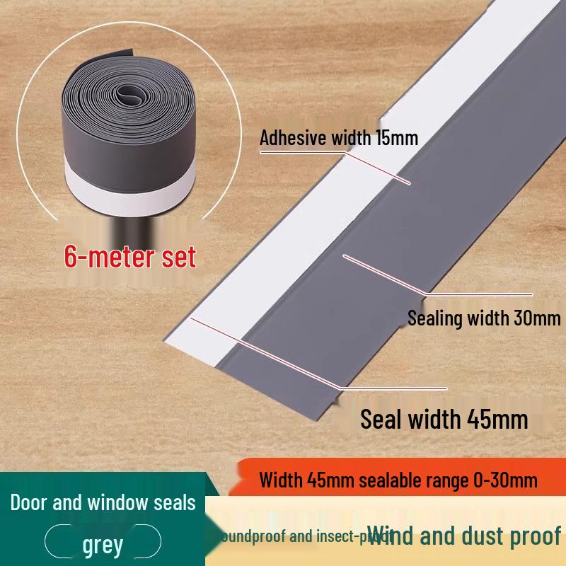 Door & Window Windproof Insulation Seal Strip - Soundproof, Waterproof, Adhesive