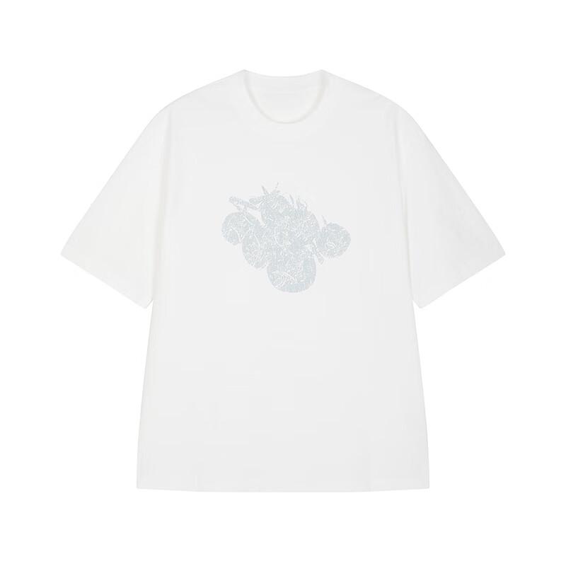 CROQUIS Men's 2025 Summer H-Fit Round Neck Short Sleeve T-Shirt