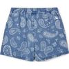 New MLB PAISLEY Paisley Collection MONOGRAM New York Yankees Casual Shorts Women's Blue 3FDPI0133-50SBL