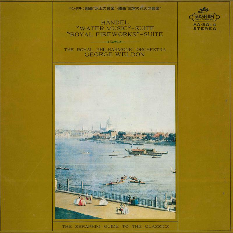

LP Record HANDEL, GEORGE WELDON - Water Music AA5014 SERAPHIM - Japan Obi Classical Used