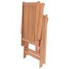Adjustable Garden Chairs 2 pcs Solid Teak Wood