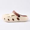 Thick-soled hole shoes men's summer non-slip beach outdoor cool slippers leaking shoes men's sandals