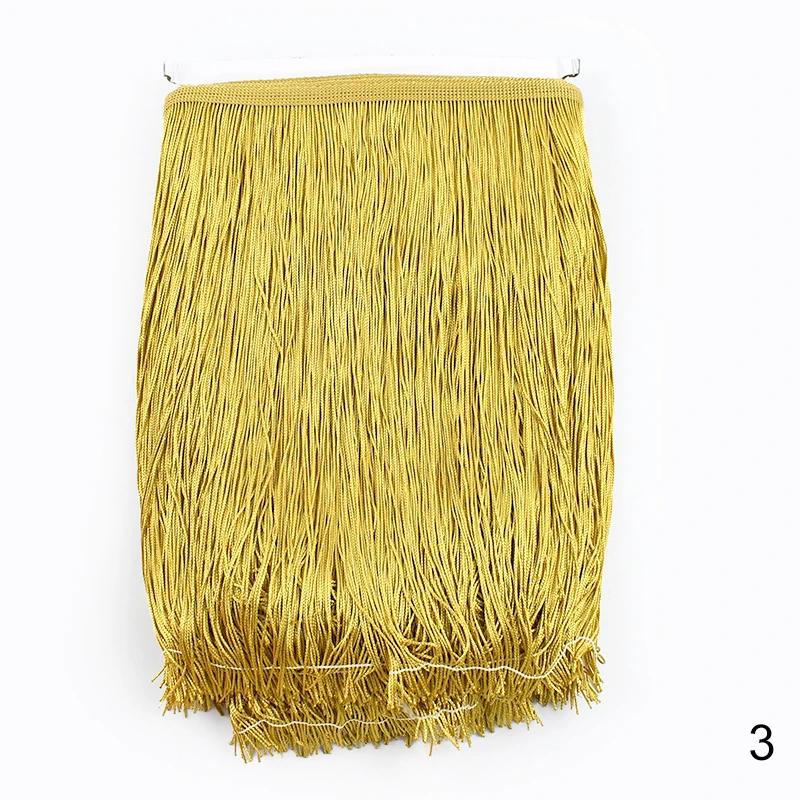 5/8/10M 30cm Long Tassel Fringes for Curtains Lace Trims Dress Fringe Trim Decorative Trimmings Stitching DIY Sewing Accessories