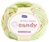 Milky Baby Candy Yarn Medium Thick Yellow Green 40g 112m Set of 6 Balls Col.205 Approx.