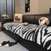Chenier Leather Sofa Cushion Light Luxury High Sense Four Seasons Universal Sofa Cover 2025 New Seat Cushion Straight Cover