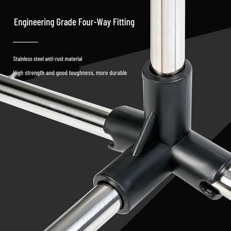 WEZHO Portable Folding Badminton Net Stand