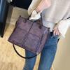 Women's Handbag Elegant Single Shoulder Bag Vintage Solid Color Messenger Bag Simple Versatile Soft Bag