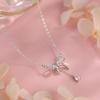 Women's Light Luxury Collarbone Bow Necklace