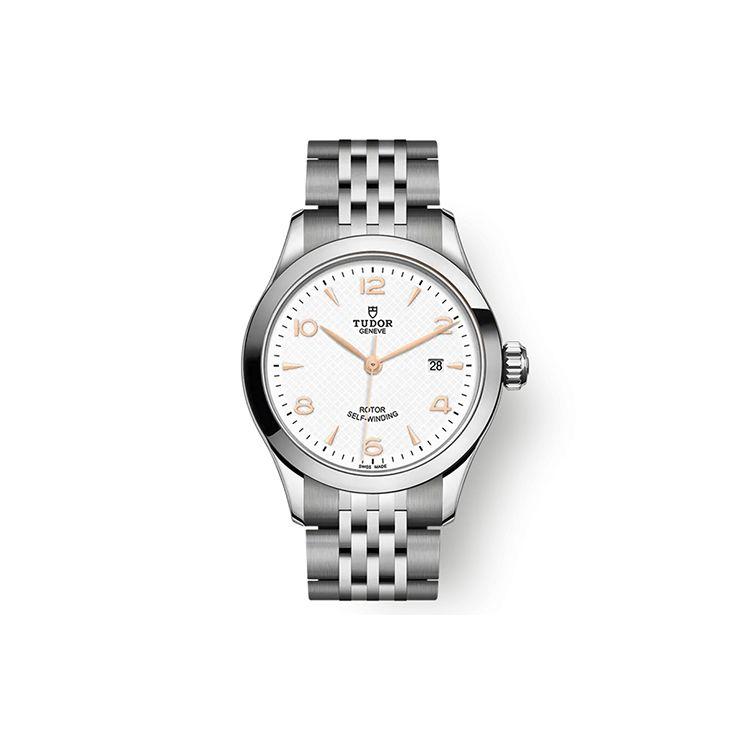 Tudor 1926 Series Automatic Mechanical Movement 100m Water Resistant Casual Watch Women Watches White Steel M91350-0011