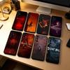 Spiele Silent Hill Horror Handyhülle Schwarzes Silikon Weich Für Samsung S25,S24,S21,S22,S23,S30,Ultra,S20,Plus,Fe,Lite