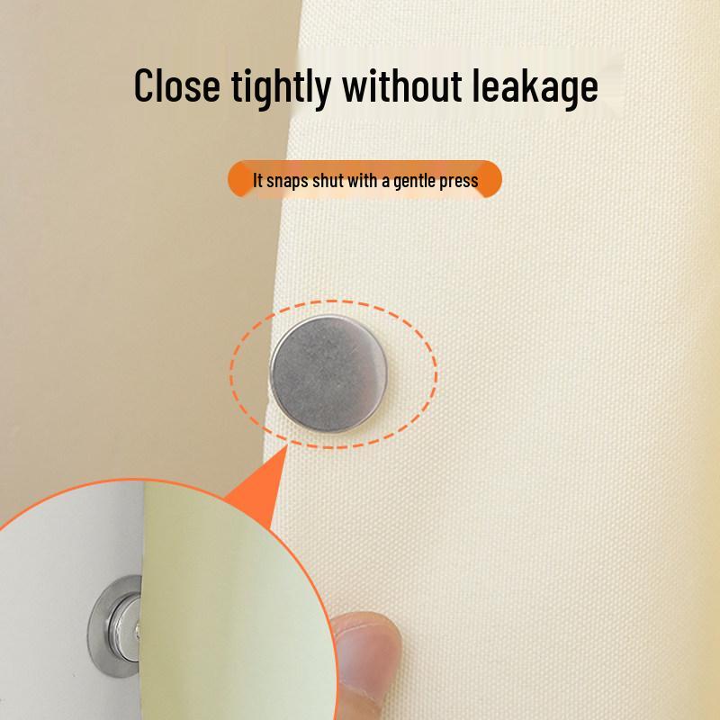 Magnetic Blackout Curtain Bungee: No-Punch Wall Fixer for Dorm & Shower