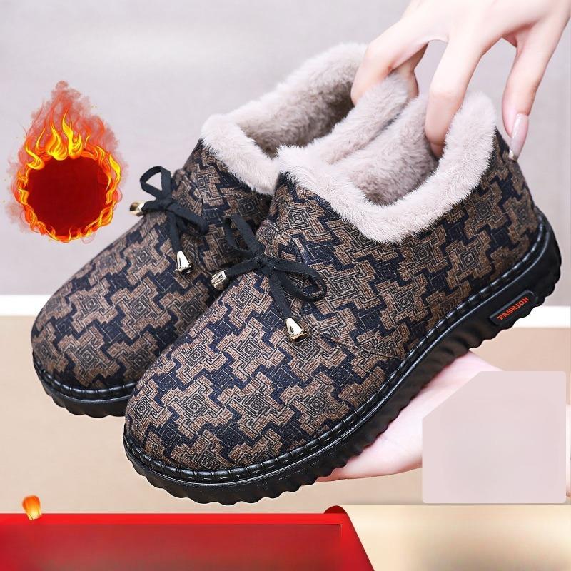 Cotton Shoes, Women's Snow Boots, Fashionable and Versatile Shoes, Cotton Boots, Shallow Ankle Boots