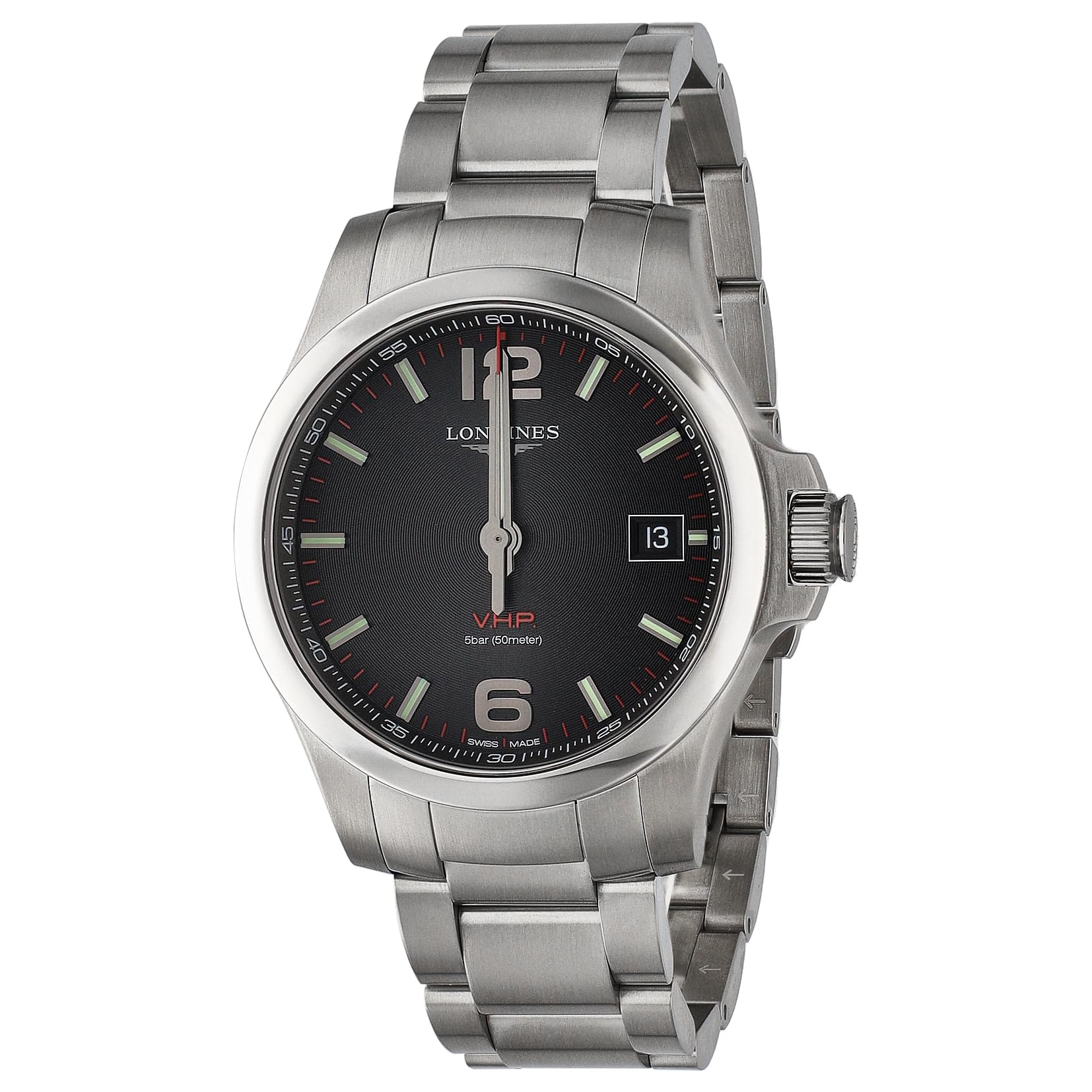 

Casual watch Conquest P Silver [Longines] V. H. L3.716.4.56.6 Men s [item]