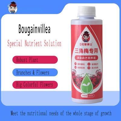 Roztok živin pro bougainvilleu 300 ml Hnojivo pro pokojové rostliny v květináčích Univerzální typ Zahradní živiny pro kvetení
