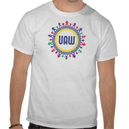 

UAW United Auto Workers T-shirt L