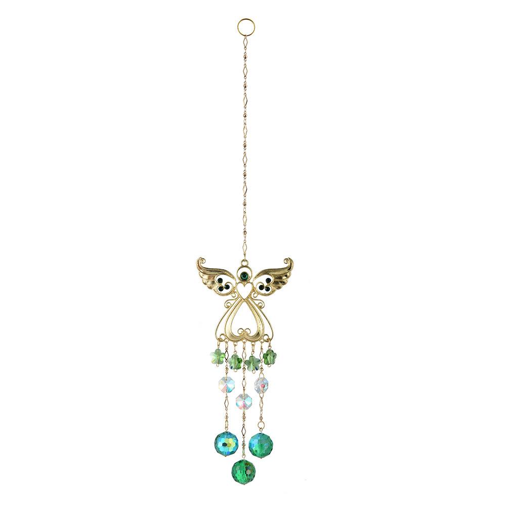 Garden Light Collection Jewelry Balcony Window Hanging Multi-colored Angel Crystal Sun Catcher