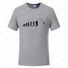 Fashion Fishing ECG T-shirt for Men Funny Design Graphic Y2k Tops Summer Short Sleeve Tees Gift for Fishing Lover Clothing