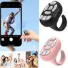 Multifunctional Phone Rings BLE5.3 Remote Control for Videos Reading Lightweight Design Wide Compatibility