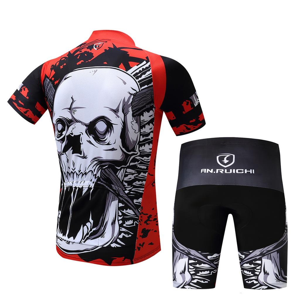 Summer Short Riding Bicycle Cycling Clothing Set Men Sport Jerseys Suits Bicycle Clothes Suit